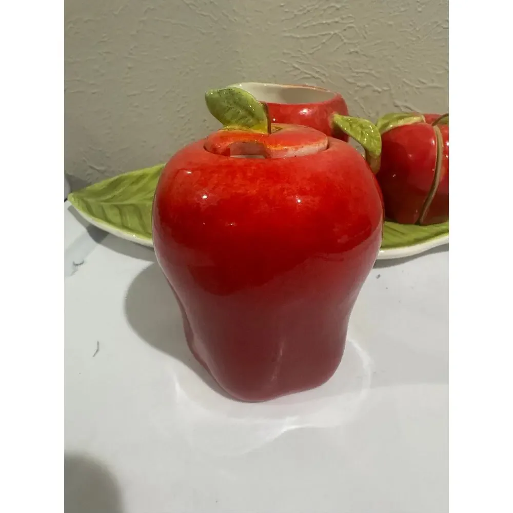 Cracker Barrel Vintage Apple Serving Set